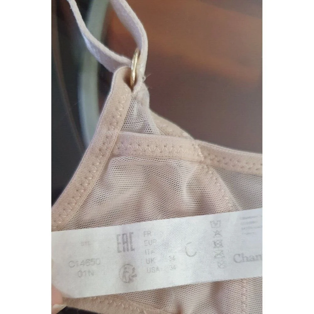 Chantelle lace demi bra - 34C US/UK